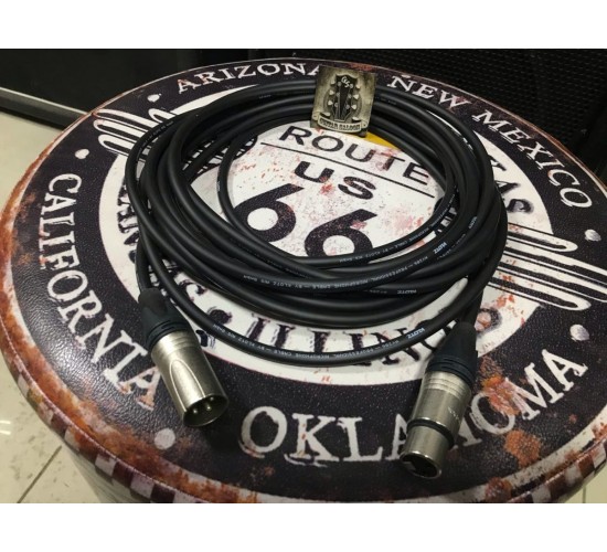 GS Cable кабель микрофонный, 6 м (кабель Klotz MY206SW, разъемы Neutrik NC3FXX, Neutrik NC3MXX)