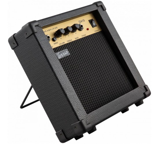 Terris TPACK-1 BK комплект: электрогитара, комбоусилитель, чехол, кабель, медиатор, ремень, тюнер