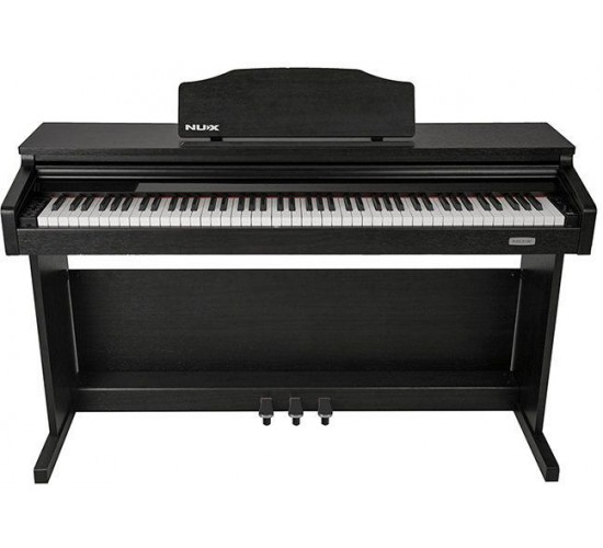 Nux WK-520-Brown Цифровое пианино на стойке с педалями, тёмно-коричневое
