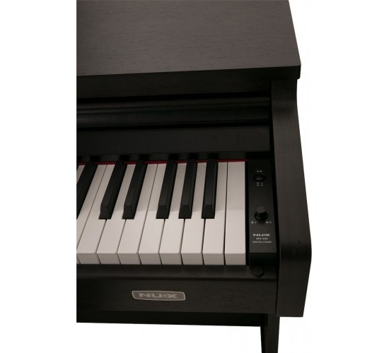 Nux WK-520-Brown Цифровое пианино на стойке с педалями, тёмно-коричневое
