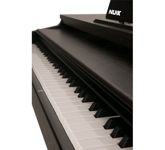 Nux WK-520-Brown Цифровое пианино на стойке с педалями, тёмно-коричневое