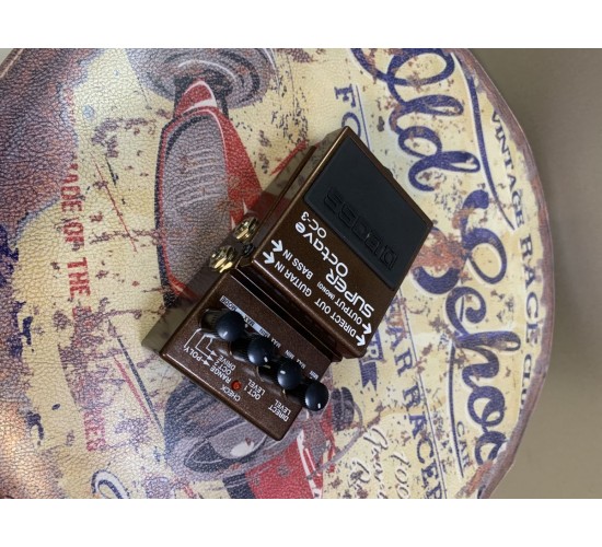 Boss OC-3 гитарная педаль октавер USED