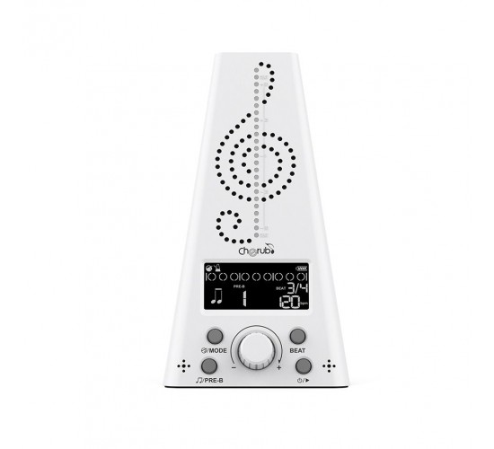 Nux WMT-230-WH Метротюнер, белый, Cherub