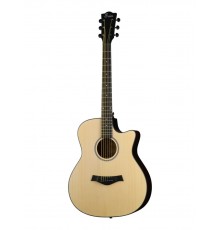 Foix ZA-83CM-NA акустическая гитара, с вырезом, цвет натуральный