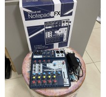 Soundcraft Notepad-8FX компактный 8-канальный микшерный пульт, выставочный образец