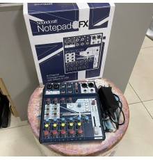 Soundcraft Notepad-8FX компактный 8-канальный микшерный пульт, выставочный образец