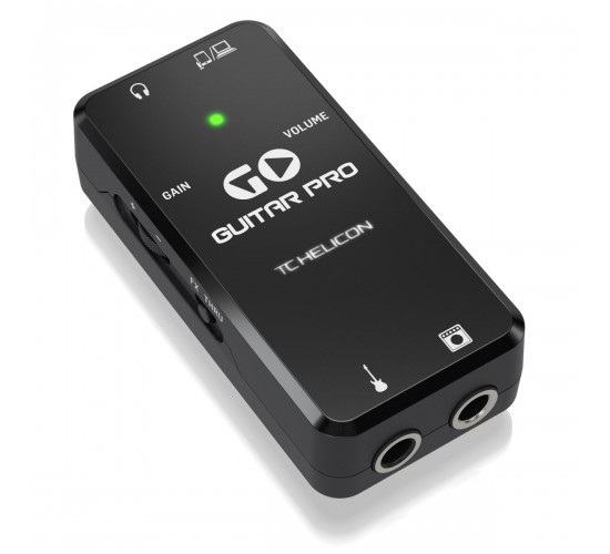TC Helicon Go Guitar Pro портативный гитарный интерфейс для мобильных устройств