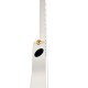 Cascha HH-2286 Carbon Fibre Укулеле концертный, с чехлом, белый, углеволокно