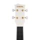 Cascha HH-2286 Carbon Fibre Укулеле концертный, с чехлом, белый, углеволокно
