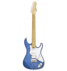 Aria Pro II 714-MK2 TQBL электрогитара, цвет Turquoise Blue