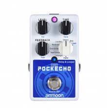 Ammoon POCKECHO Delay & Looper гитарная педаль эффектов