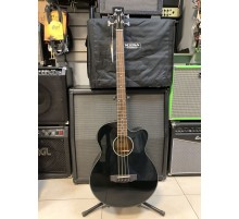 Cort AB850F BK Acoustic Bass Series электроакустическая бас-гитара, с вырезом, черная УЦЕНКА