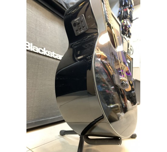 Cort AB850F BK Acoustic Bass Series электроакустическая бас-гитара, с вырезом, черная УЦЕНКА