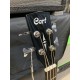 Cort AB850F BK Acoustic Bass Series электроакустическая бас-гитара, с вырезом, черная УЦЕНКА