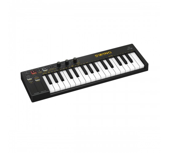 Behringer Swing USB MIDI контроллер, 32 клавиши, 64-шаговый секвенсор