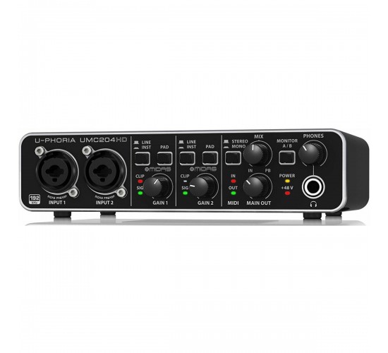 Behringer UMC204HD Аудиоинтерфейс