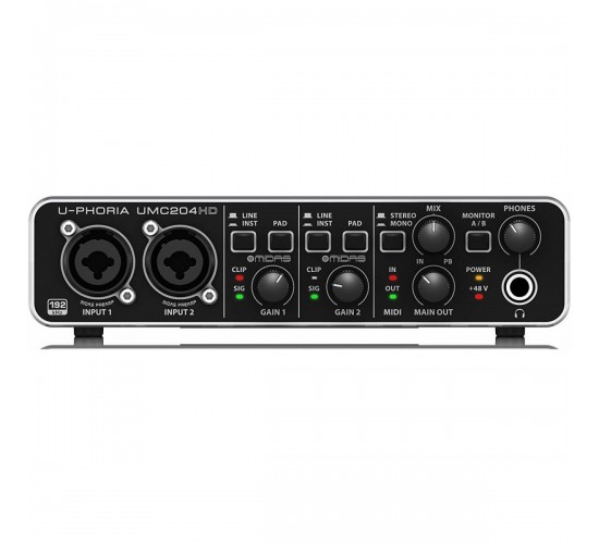 Behringer UMC204HD Аудиоинтерфейс