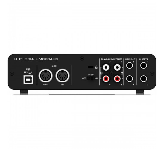 Behringer UMC204HD Аудиоинтерфейс