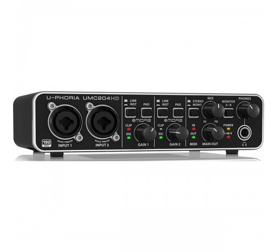 Behringer UMC204HD Аудиоинтерфейс