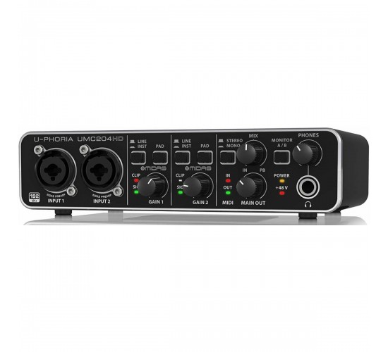 Behringer UMC204HD Аудиоинтерфейс