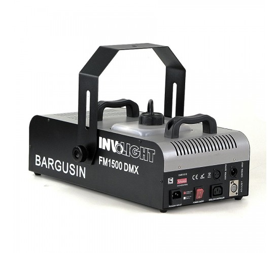 Involight FM1500DMX генератор дыма 1500Вт, DMX-512, проводной и беспроводной пульт ДУ