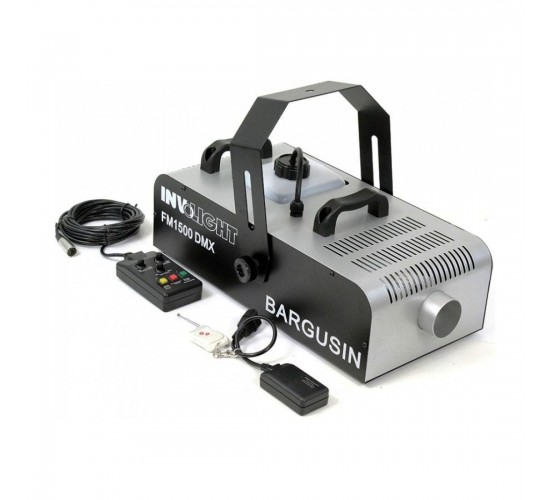 Involight FM1500DMX генератор дыма 1500Вт, DMX-512, проводной и беспроводной пульт ДУ