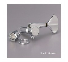 Gotoh GB-707-С-(L4) колки для 4-струнной бас-гитары, 4 в линию, хром