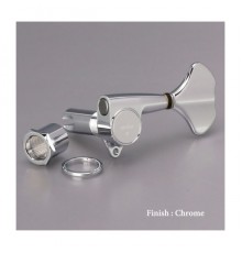 Gotoh GB-707-С-(L4) колки для 4-струнной бас-гитары, 4 в линию, хром