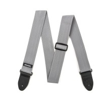 Dunlop D07-01GY Poly Ремень для гитары, полиэстер, серый