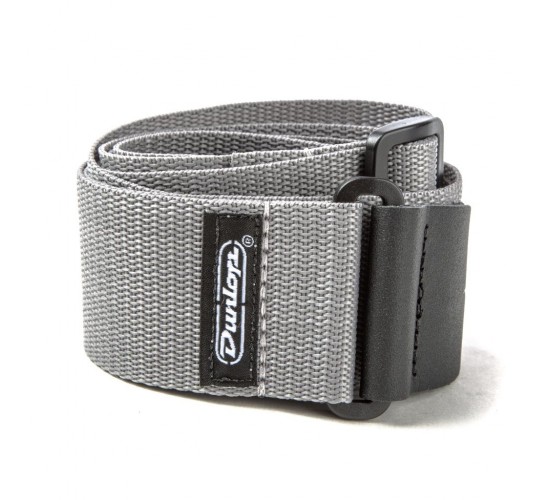 Dunlop D07-01GY Poly Ремень для гитары, полиэстер, серый