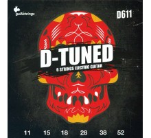 Galli D611 Комплект из 6 струн для электрогитары