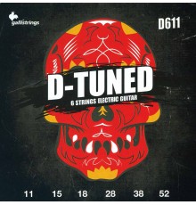 Galli D611 Комплект из 6 струн для электрогитары