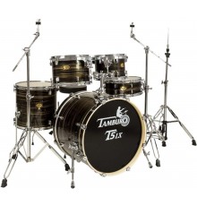 Tamburo T5LXS22WGBK ударная установка серии Т5LX, цвет Wood Grain Black (древесно черный)