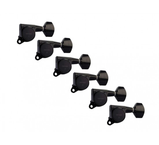 Gotoh SG381-07-B-L6 Колки для гитары 6л, черные