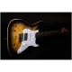 JET JS-450Q TBR электрогитара, Stratocaster, корпус липа/ тигровый клен, 22 лада, HSS