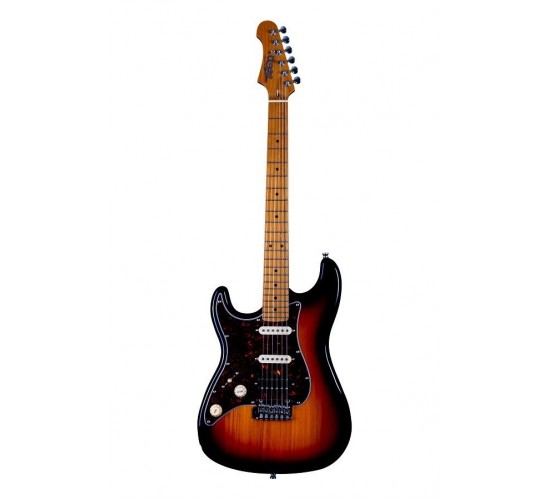 JET JS-400 SB LH электрогитара под левую руку, Stratocaster, корпус липа,22 лада, HSS, tremolo