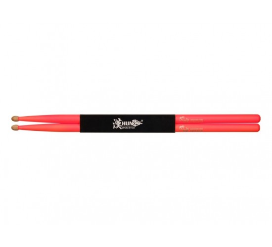 HUN 10101003004 Fluorescent Series 5A Барабанные палочки, оранжевые, орех гикори