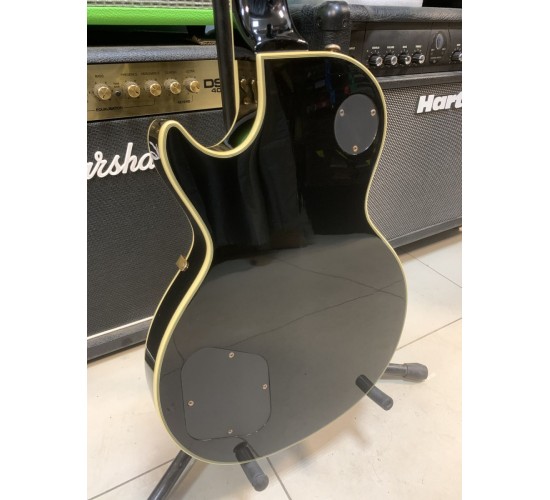 Grass Roots G-LP-60C Les Paul Custom электрогитара, цвет черный, Корея USED