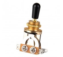 Musiclily M912 Переключатель 3-х позиционный, Les Paul/EPI, золото