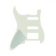 Musiclily MX1380IV Защитная накладка гитары Fender Stratocaster HSS, 3 слоя, слоновая кость