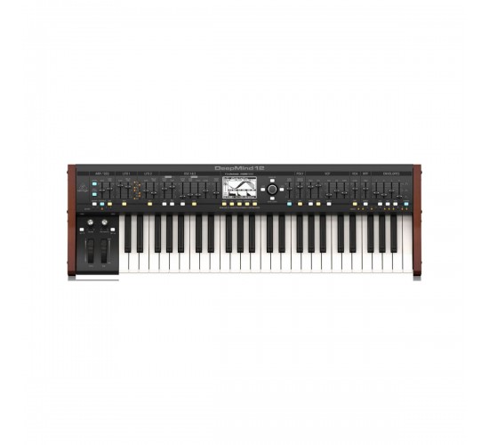Behringer DEEPMIND 12 аналоговый синтезатор, 49 клавиш, 12-гол. полифония, Wi-Fi