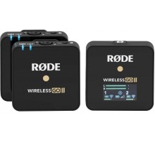 Rode Wireless GO II сверхкомпактная и крайне универсальная двухканальная беспроводная микрофонная система