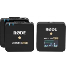 Rode Wireless GO II сверхкомпактная и крайне универсальная двухканальная беспроводная микрофонная система