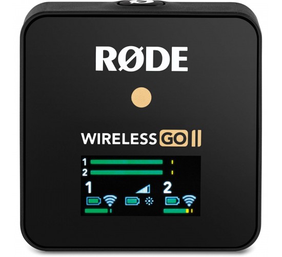 Rode Wireless GO II сверхкомпактная и крайне универсальная двухканальная беспроводная микрофонная система