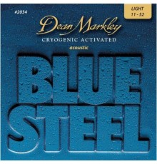 Dean Markley DM2034 Blue Steel Комплект струн для акустической гитары, латунь, 11-52