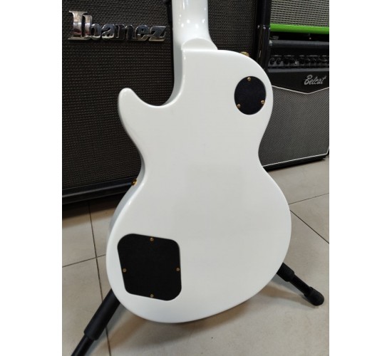 Gibson Les Paul Studio Alpine White электрогитара, цвет белый, США 2017 USED