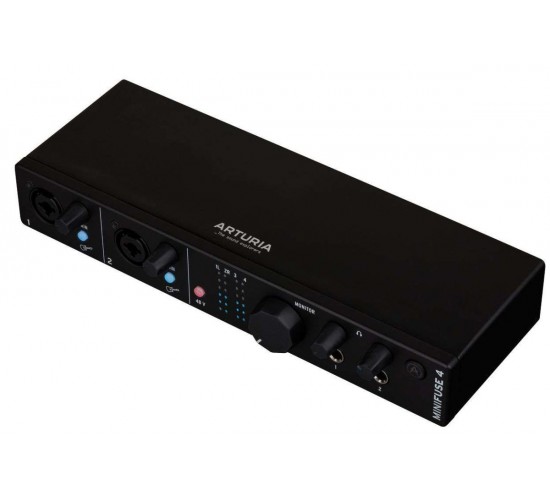Arturia MiniFuse 4 Black USB аудио интерфейс