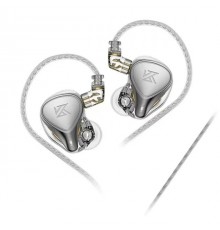 KZ ZEX PRO Silver мониторные наушники, цвет серебристый