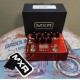 MXR M80 bass d.i.+ Brushed Red Limited Edition басовая педаль преамп + дисторшн, выставочный образец