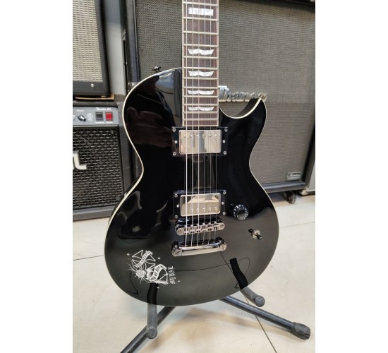ESP Grass Roots GU-65 «The Gazette» Signature электрогитара, цвет черный Корея USED